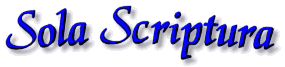 Sola Scriptura